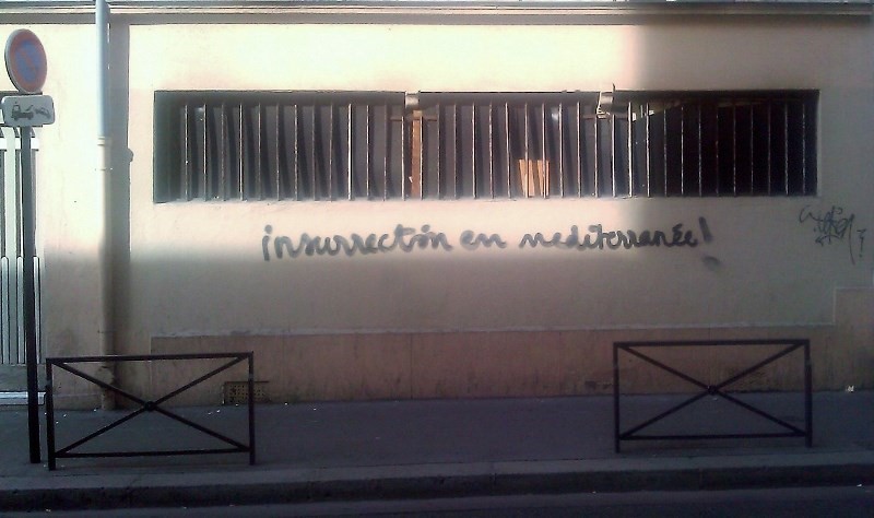 " Insurrection " - Paris, 2011 ©W. Berthomière