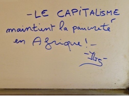 " Le capitalisme " - Poitiers, 2010 ©W. Berthomière